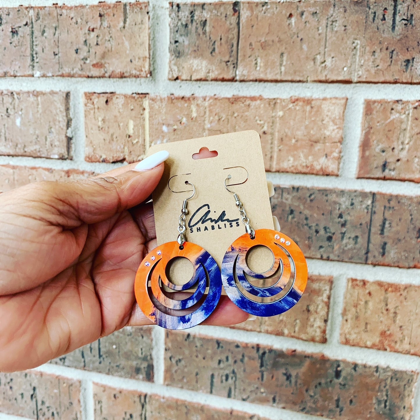 Personalized Hoop Earrings