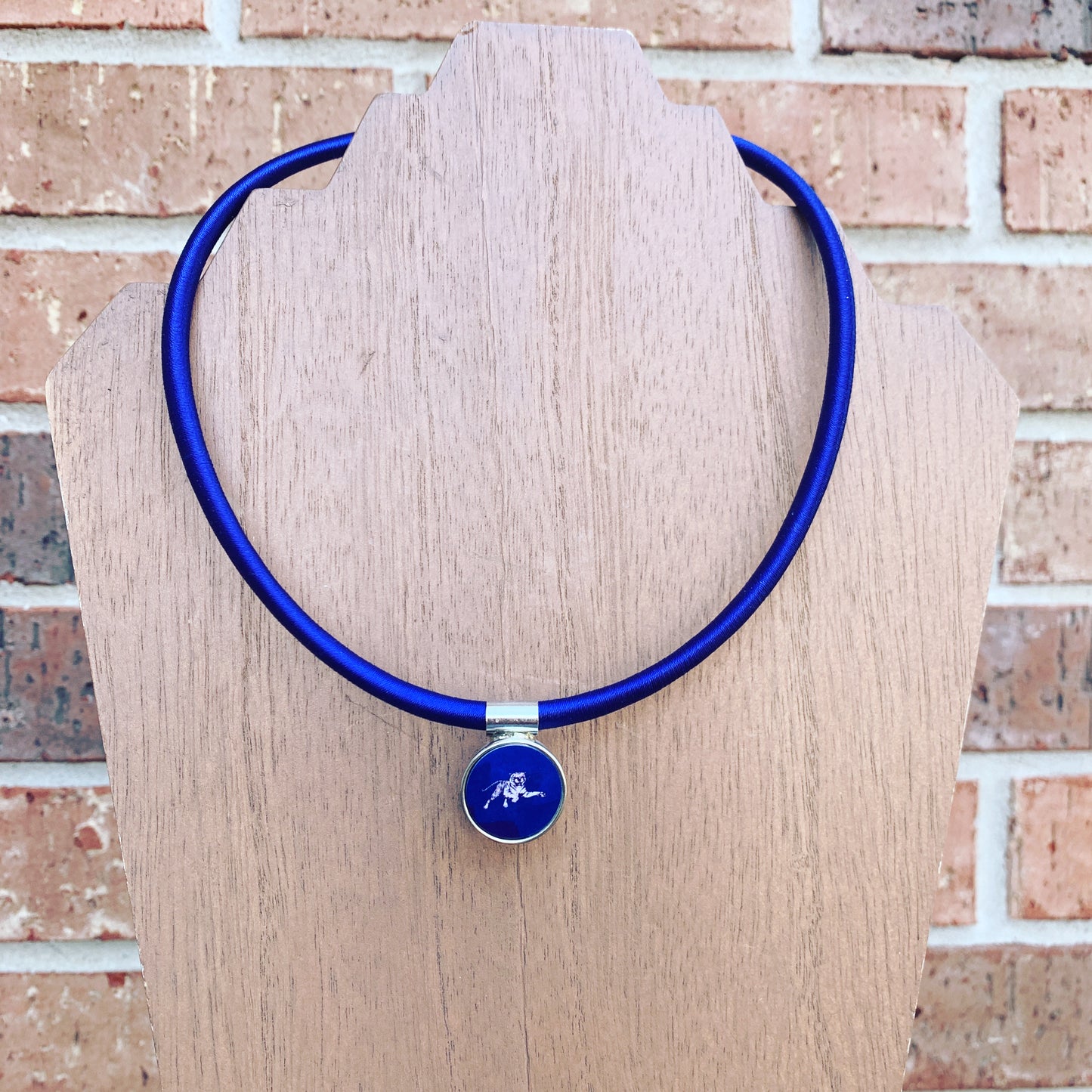 JSU Snap Necklace - Blue