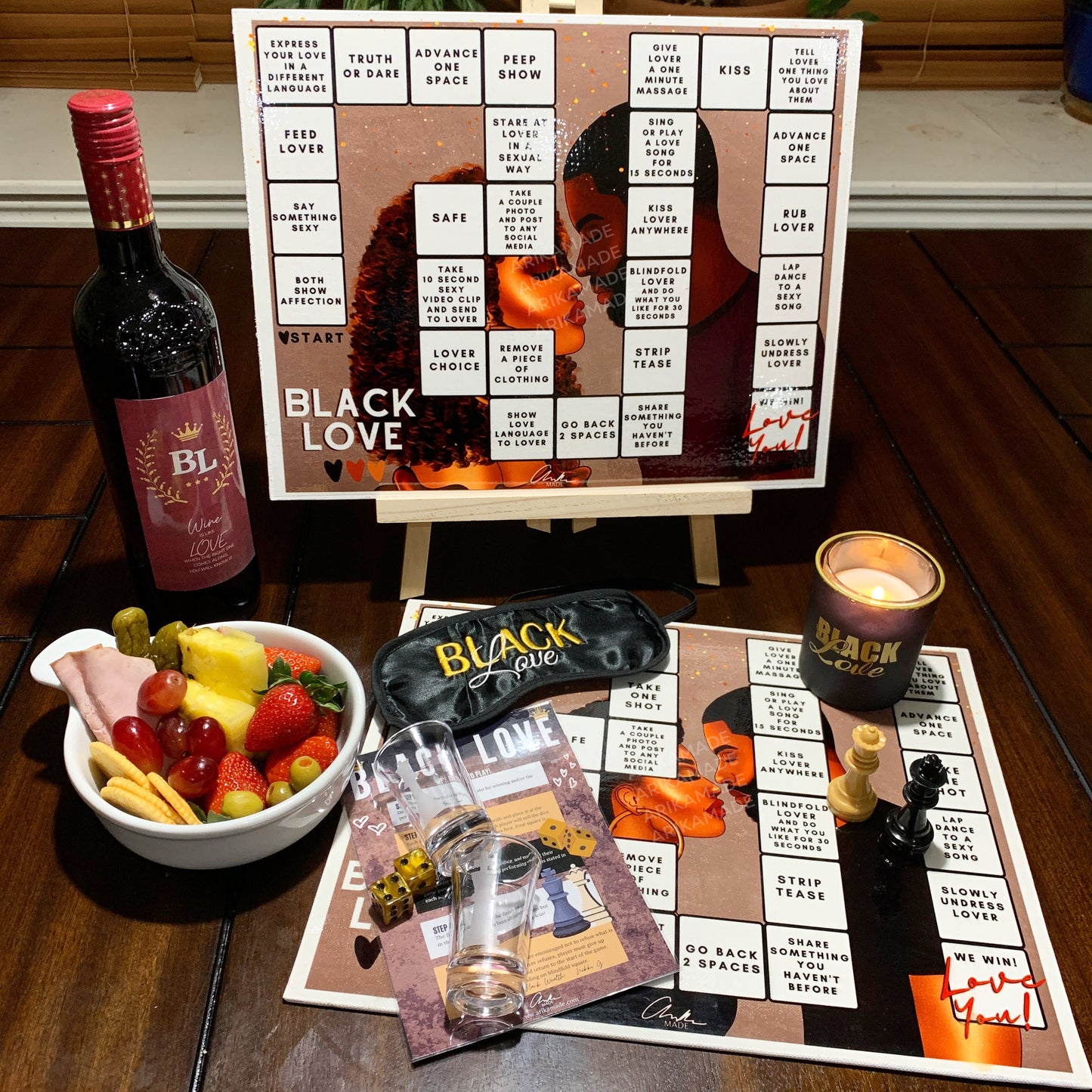 Black Love Game Set