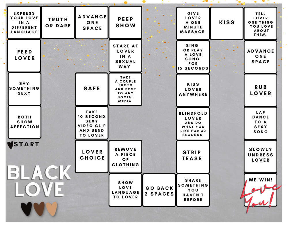 Black Love Game Template
