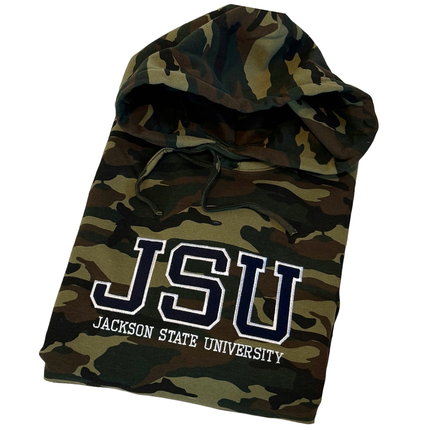 JSU Camo Hoodie - Chest Only