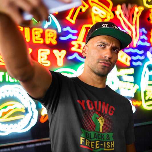 Young Black Free-ish Shirt
