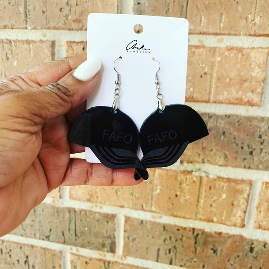 Alabama Brawl Hat Signal Earrings