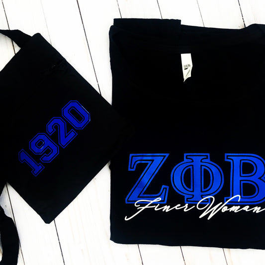 Zeta Foil Mixed Media Shirt