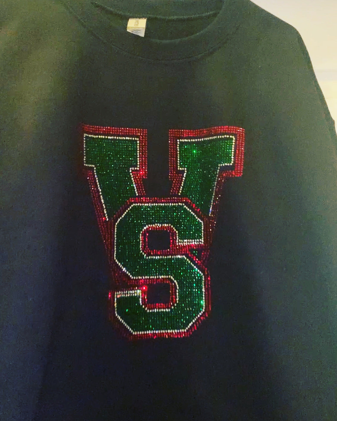 MS Valley State University Rhinestone Sweatshirt