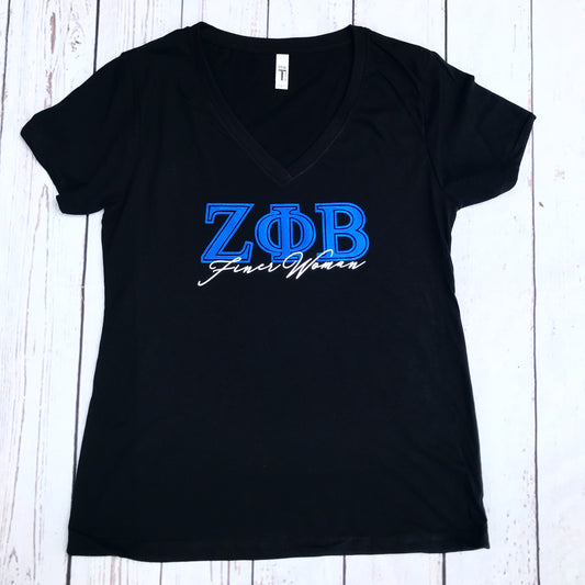 Zeta Foil Mixed Media Shirt