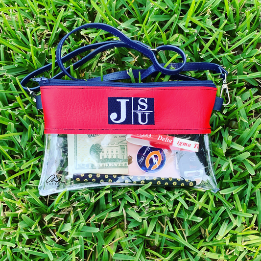 JSU Clear Stadium Game Day Crossbody Bag