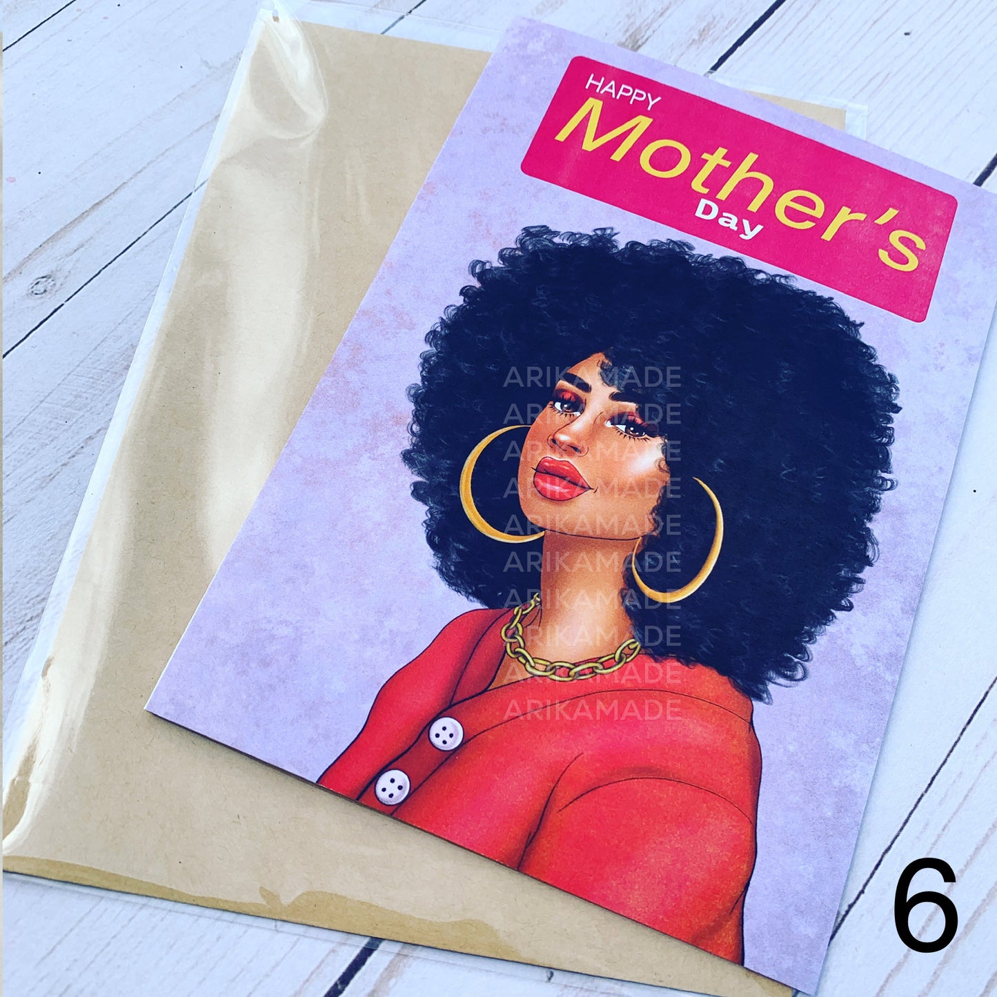 African American Greeting Cards - Mother's Day