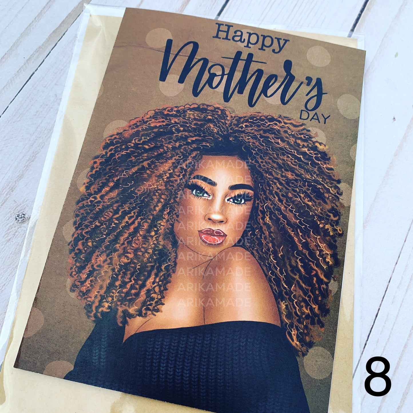 African American Greeting Cards - Mother's Day