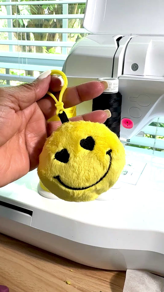 Kids Bag Tag - Smiley Face