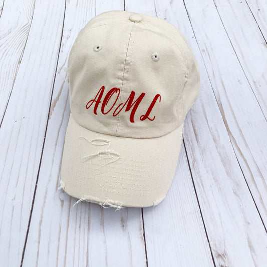 Delta Sigma Theta Sorority AOML Tan Hat