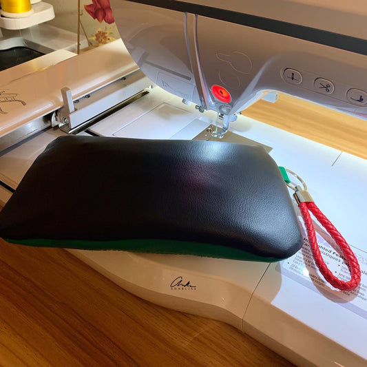 African Print Clutch