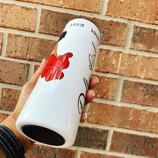 Delta Girl Shield Skinny Cup