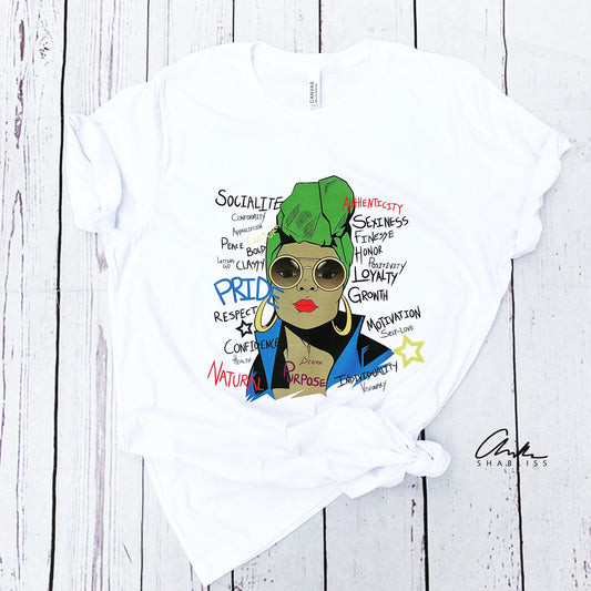 Woman Of Many Characters Shirt