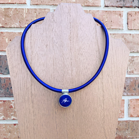 JSU Snap Necklace - Blue