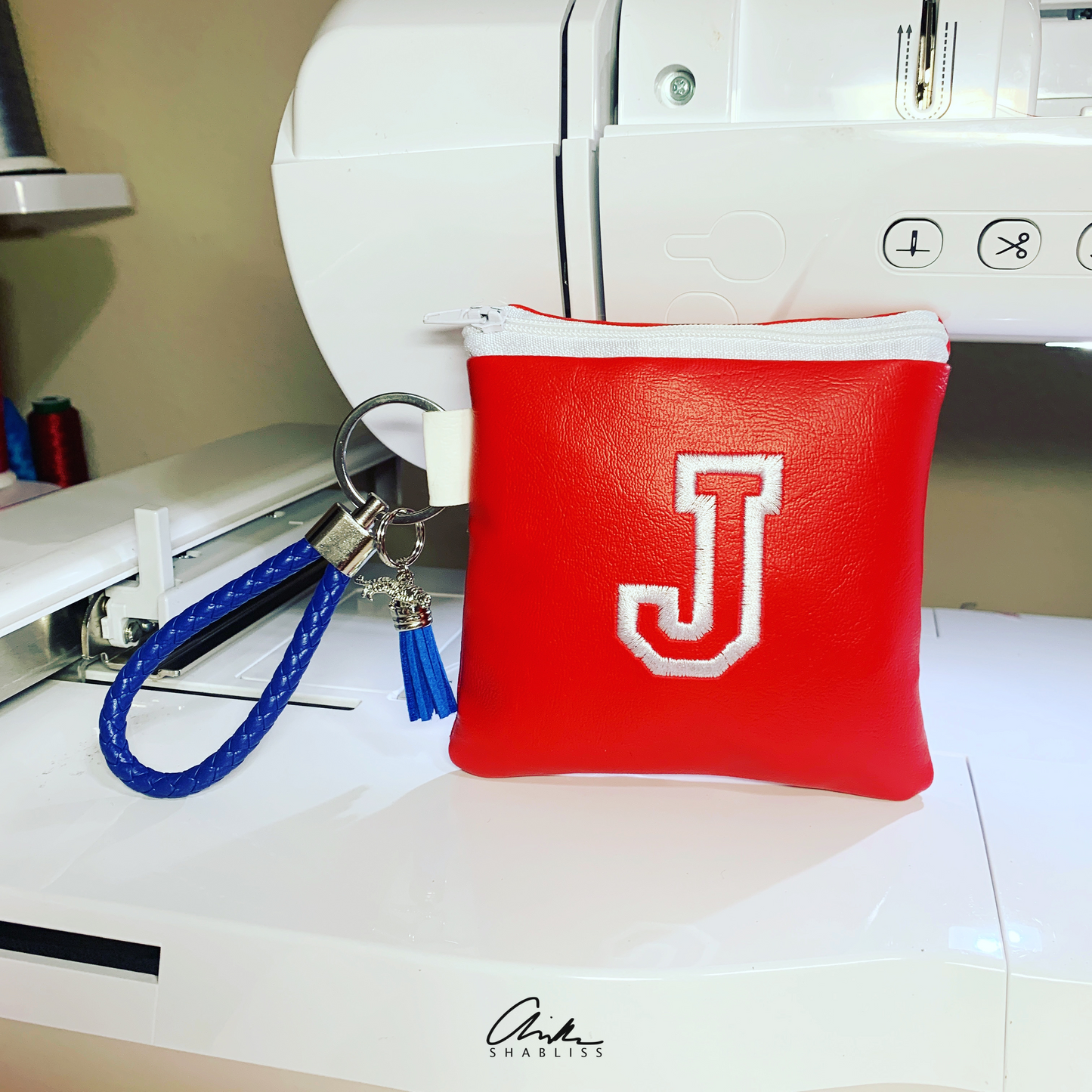 JSU "J' Square 5.5 Red Bag