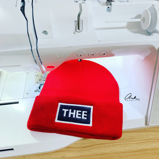 JSU THEE Red Beanie