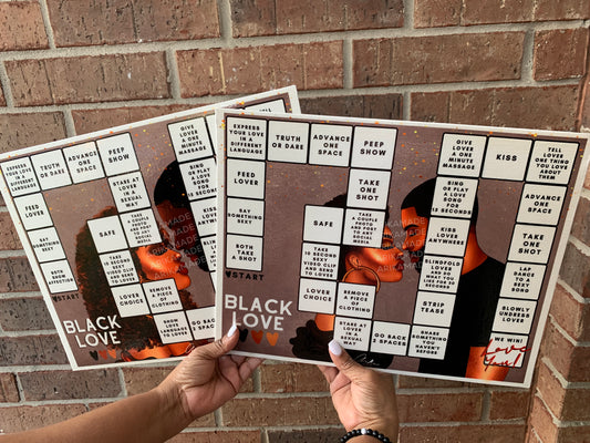 Black Love Game Set