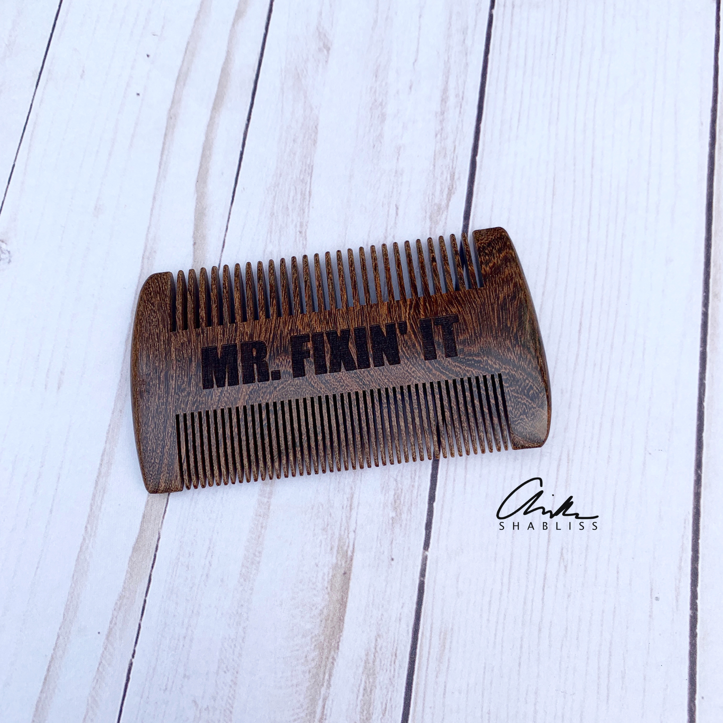 Personalized Beard Comb