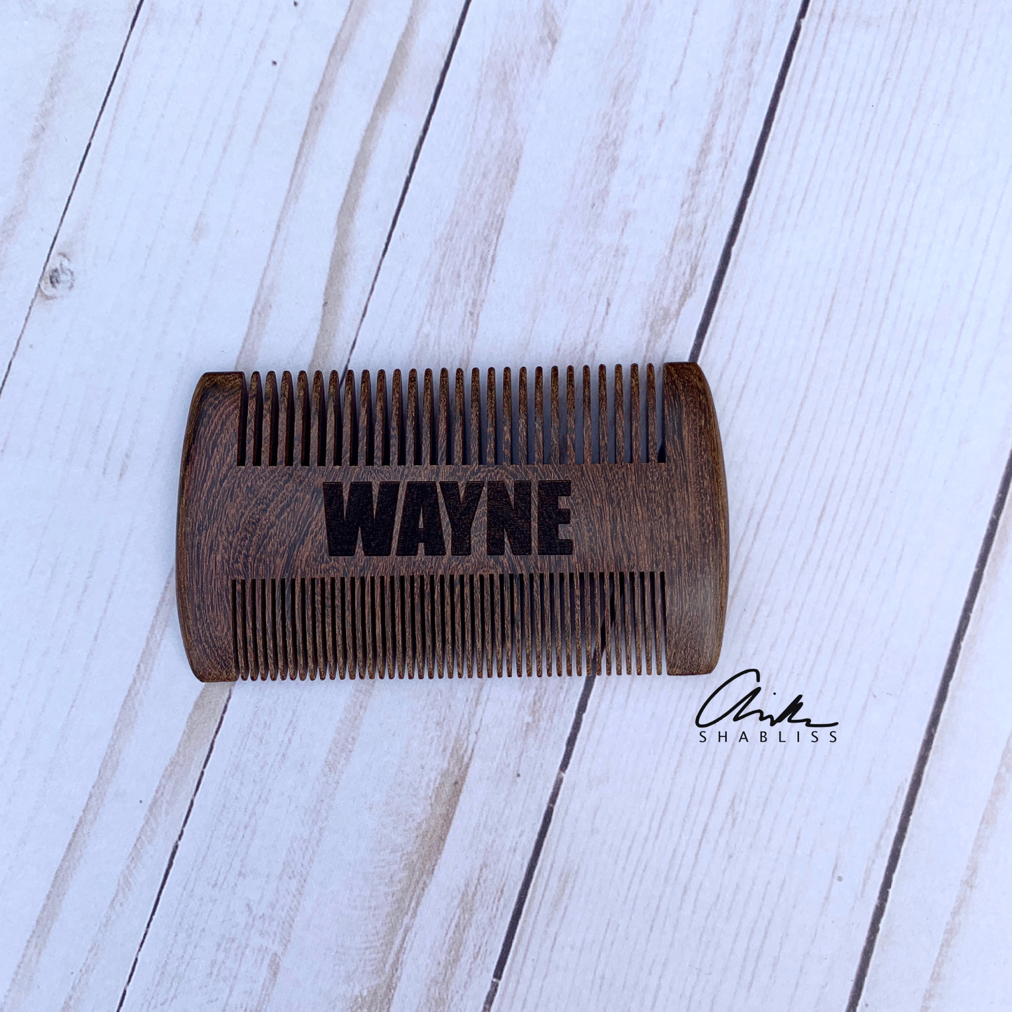 Personalized Beard Comb