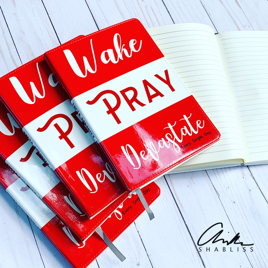Delta Sigma Theta Wake Pray Devastate Journals