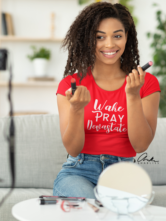 Wake Pray Devastate Shirt