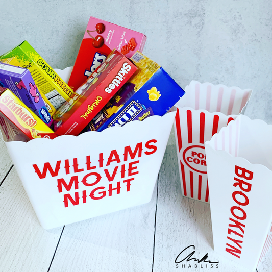 Couple Movie Night Popcorn Package