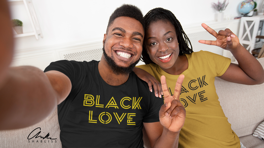 Black Love Shirt - Version II