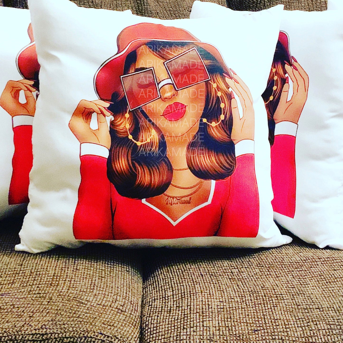 Delta Girl Pillow