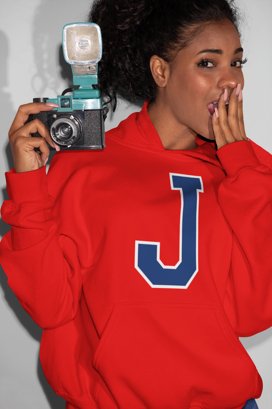 JSU J Hoodie in Red
