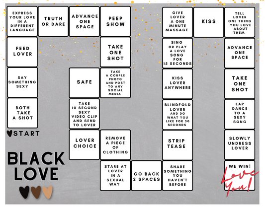 Black Love Game Template