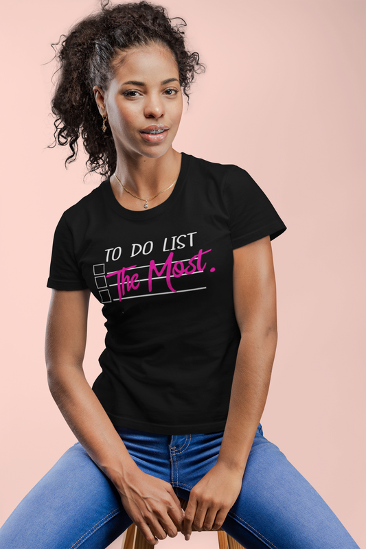 To Do List Shirt